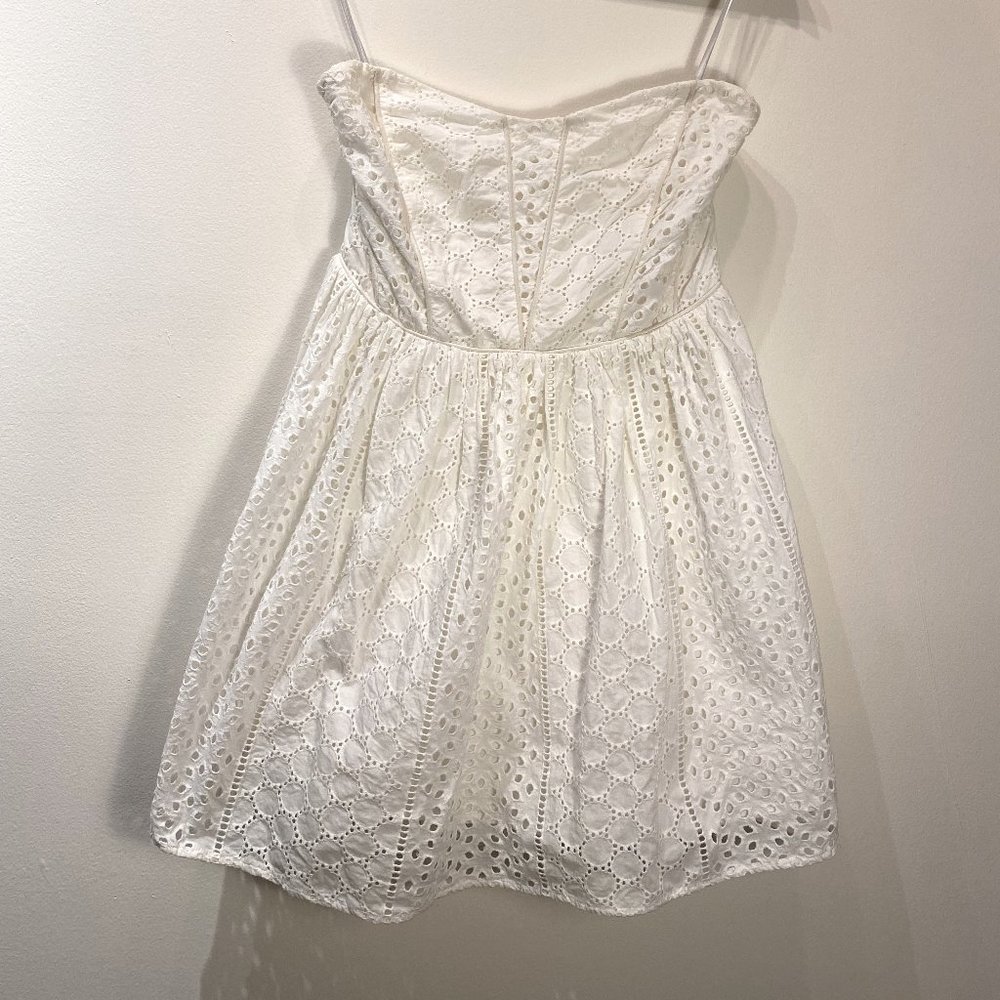 Kimchi Blue White Eyelet Dress | Size M